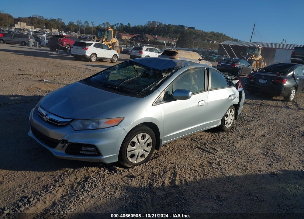 2013 HONDA INSIGHT LX VIN: JHMZE2H50DS003008