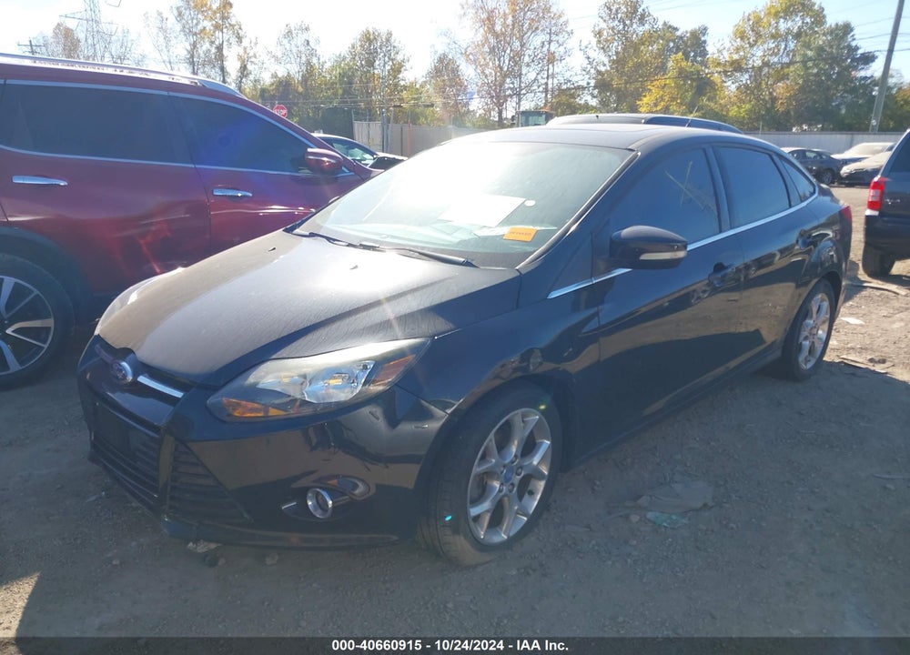 2013 FORD FOCUS TITANIUM VIN: 1FADP3J22DL270372