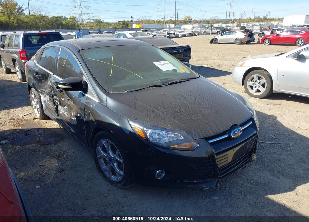 2013 FORD FOCUS TITANIUM VIN: 1FADP3J22DL270372