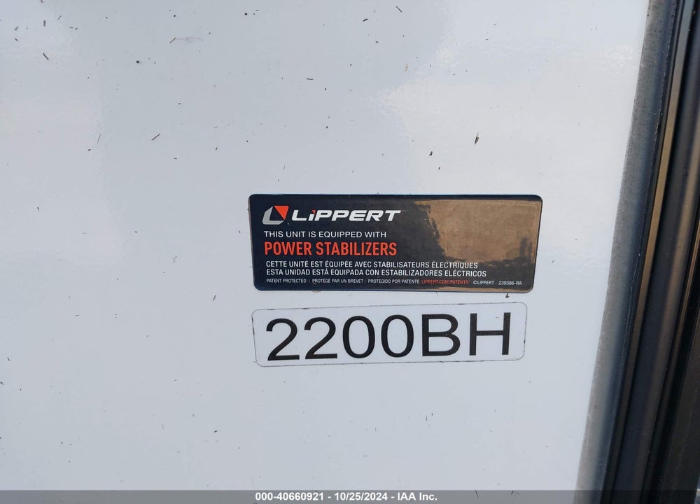 2022 KEYSTONE OTHER VIN: 4YDTBLJ25NT434944