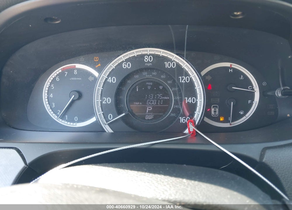 2013 HONDA ACCORD LX VIN: 1HGCR2F35DA015062