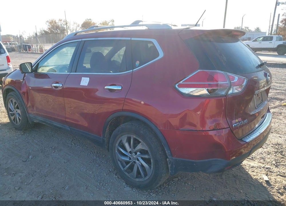 2015 NISSAN ROGUE SL VIN: 5N1AT2MVXFC774661