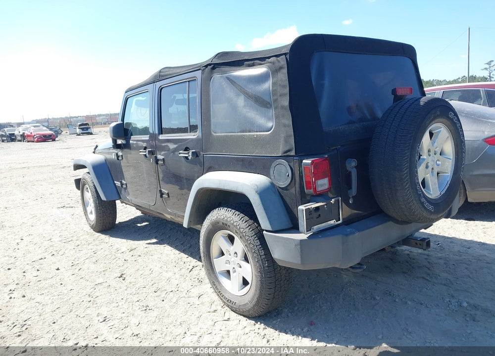 2013 JEEP WRANGLER UNLIMITED SPORT VIN: 1C4BJWDG0DL669745