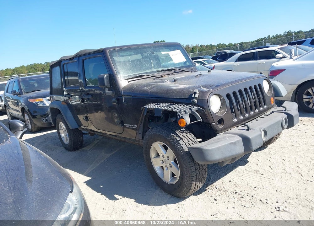 2013 JEEP WRANGLER UNLIMITED SPORT VIN: 1C4BJWDG0DL669745