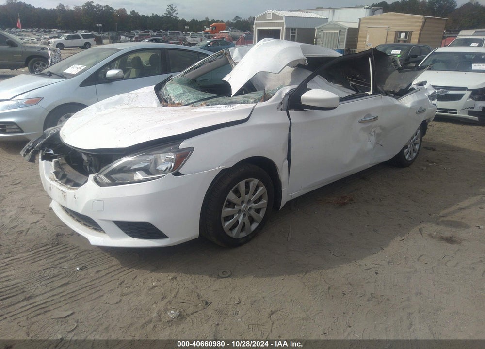 2016 NISSAN SENTRA S VIN: 3N1AB7AP0GY286664