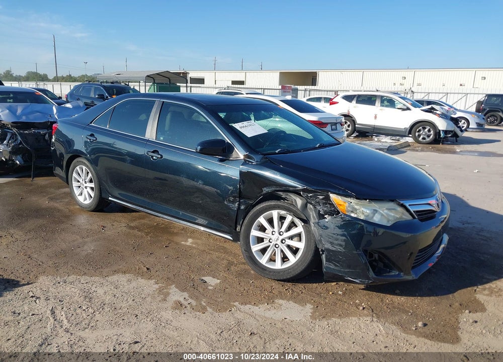 2013 TOYOTA CAMRY XLE V6 VIN: 4T1BK1FK5DU023544