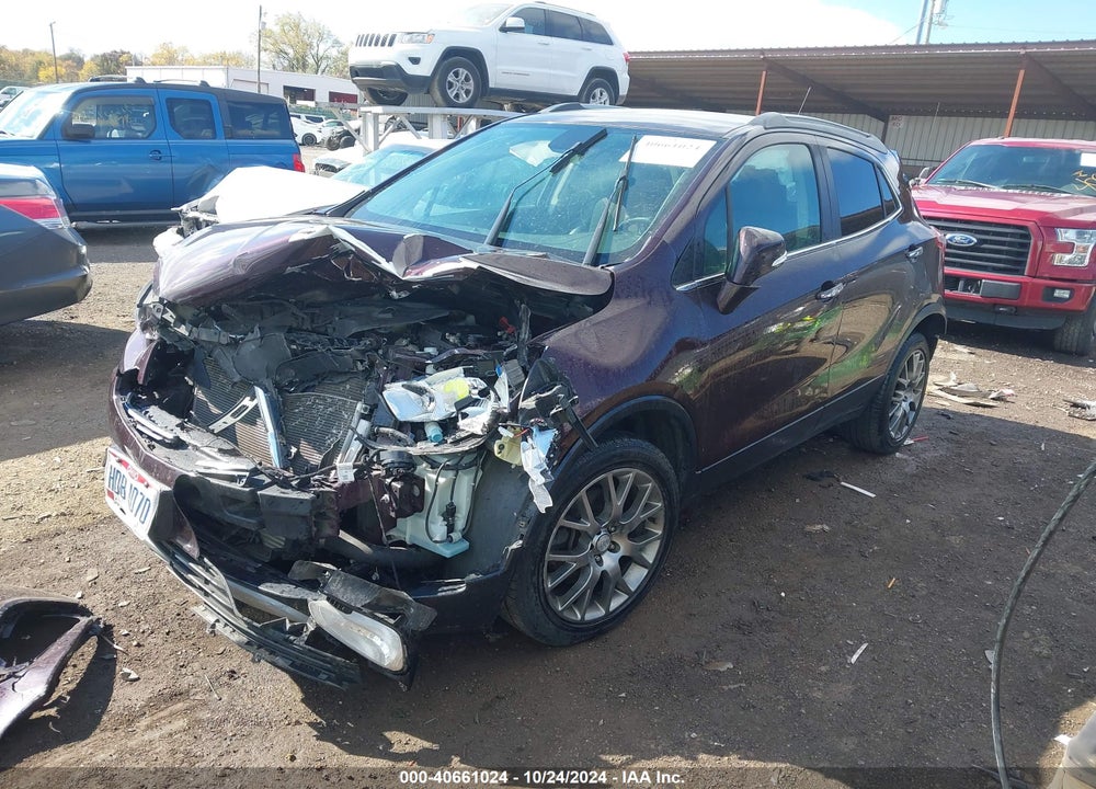 2017 BUICK ENCORE SPORT TOURING VIN: KL4CJ1SB6HB093194
