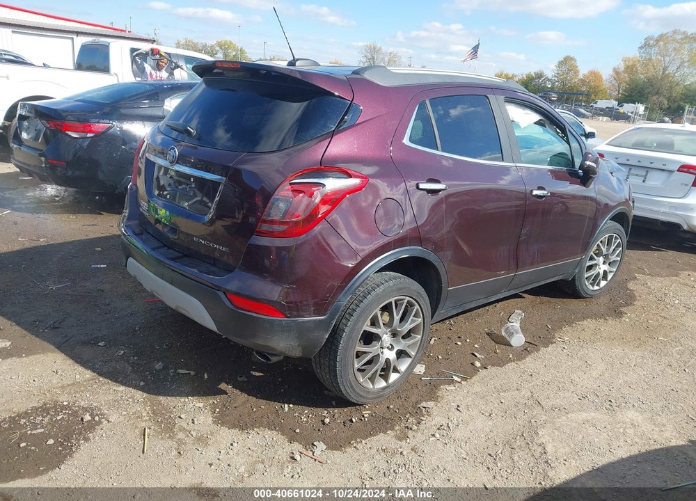 2017 BUICK ENCORE SPORT TOURING VIN: KL4CJ1SB6HB093194