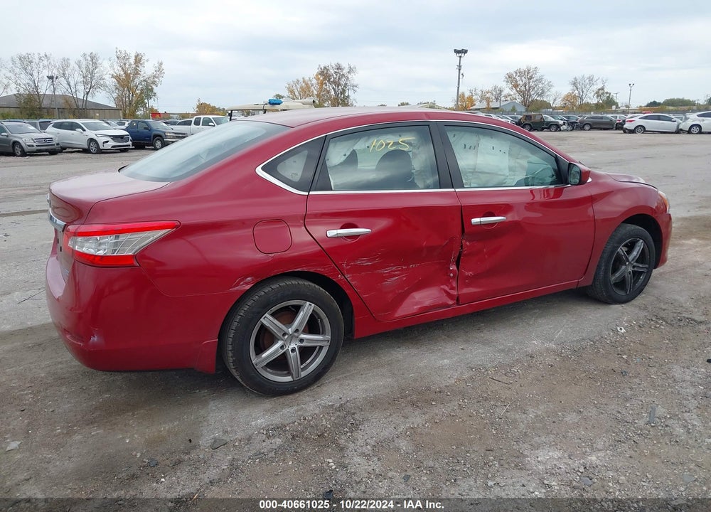 2014 NISSAN SENTRA S VIN: 3N1AB7AP0EL691854
