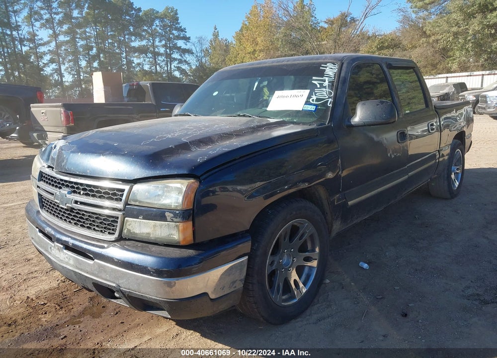 2006 CHEVROLET SILVERADO 1500 LS VIN: 2GCEC13V161284486