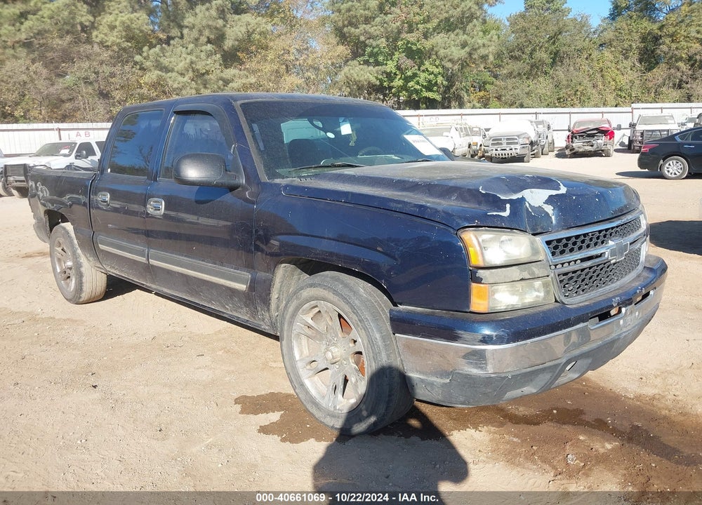 2006 CHEVROLET SILVERADO 1500 LS VIN: 2GCEC13V161284486