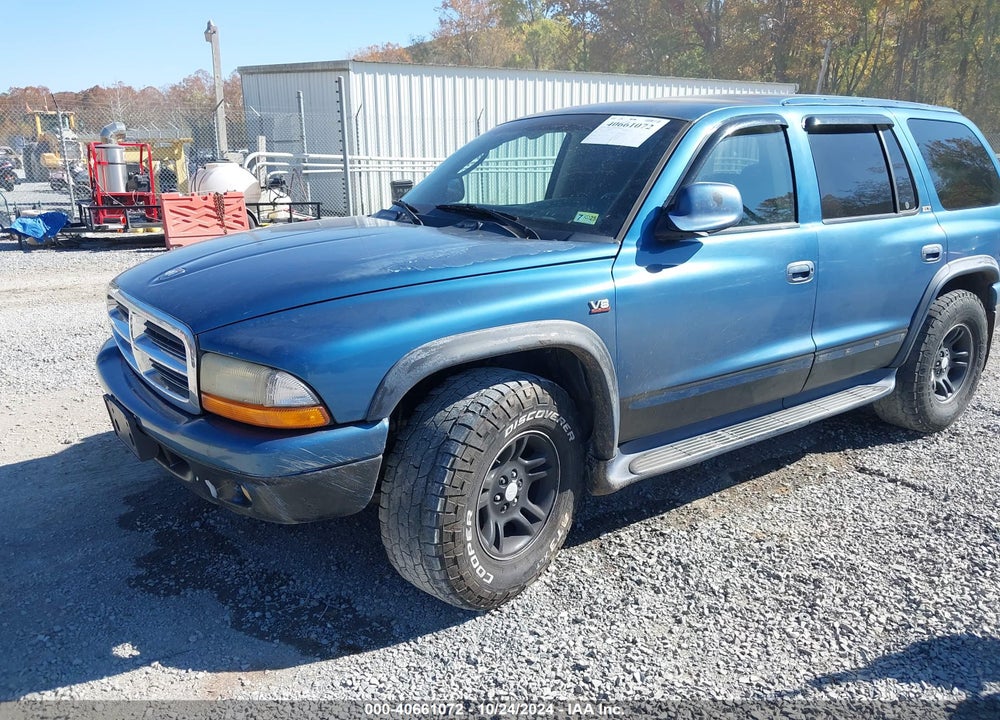 2002 DODGE DURANGO SLT VIN: 1B4HS48N02F165550