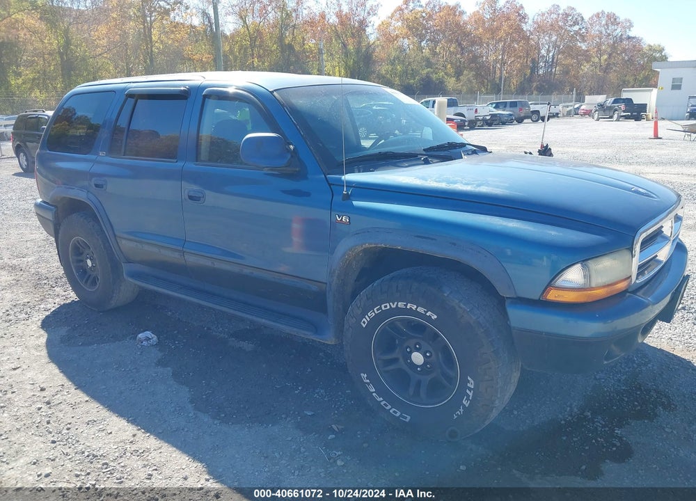 2002 DODGE DURANGO SLT VIN: 1B4HS48N02F165550