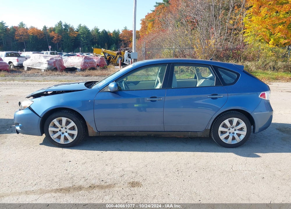 2009 SUBARU IMPREZA 2.5I VIN: JF1GH61699G815014