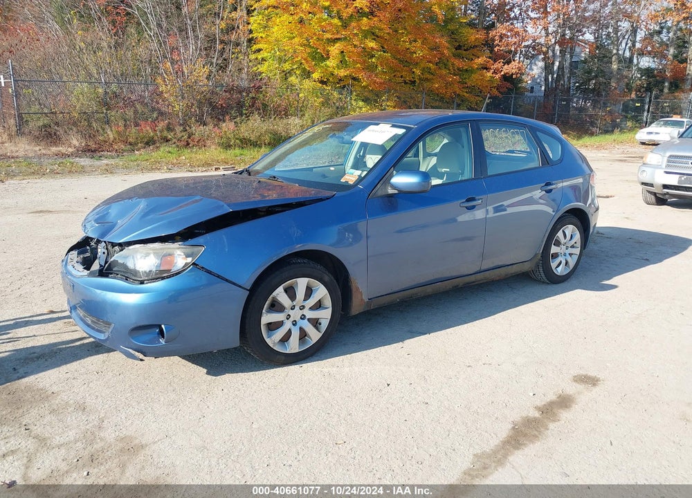 2009 SUBARU IMPREZA 2.5I VIN: JF1GH61699G815014