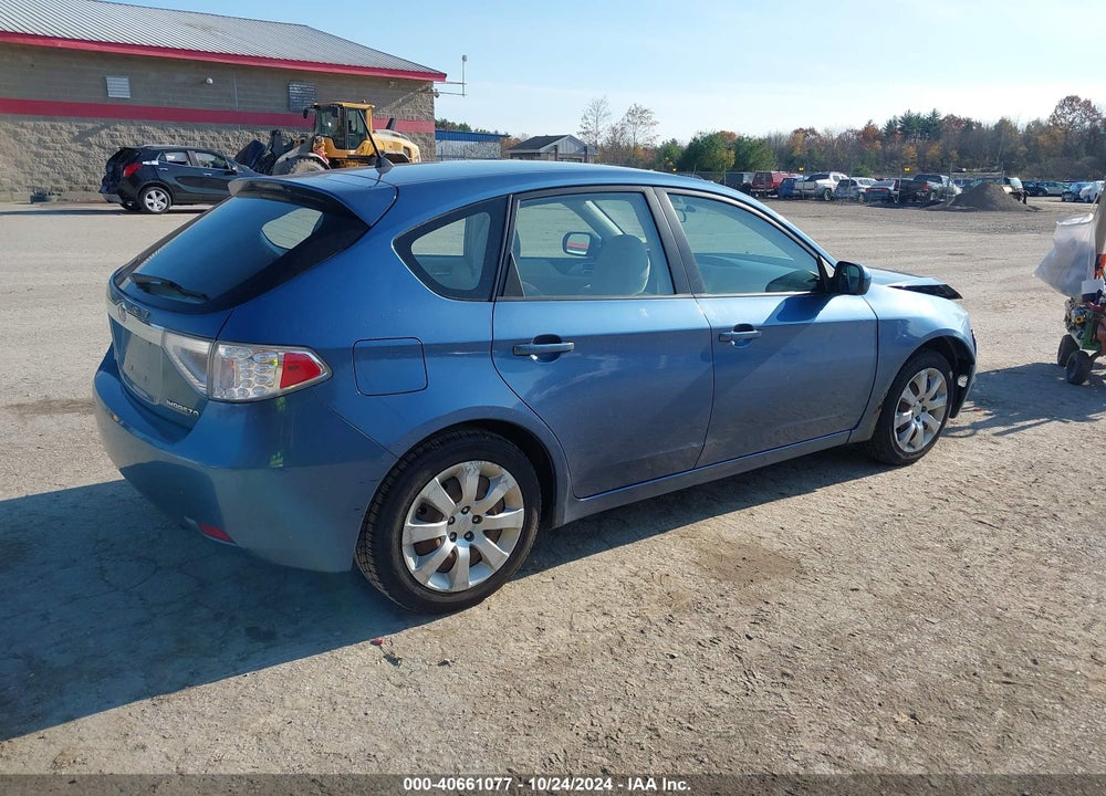 2009 SUBARU IMPREZA 2.5I VIN: JF1GH61699G815014