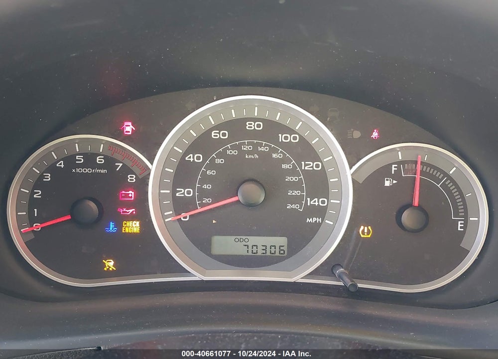 2009 SUBARU IMPREZA 2.5I VIN: JF1GH61699G815014
