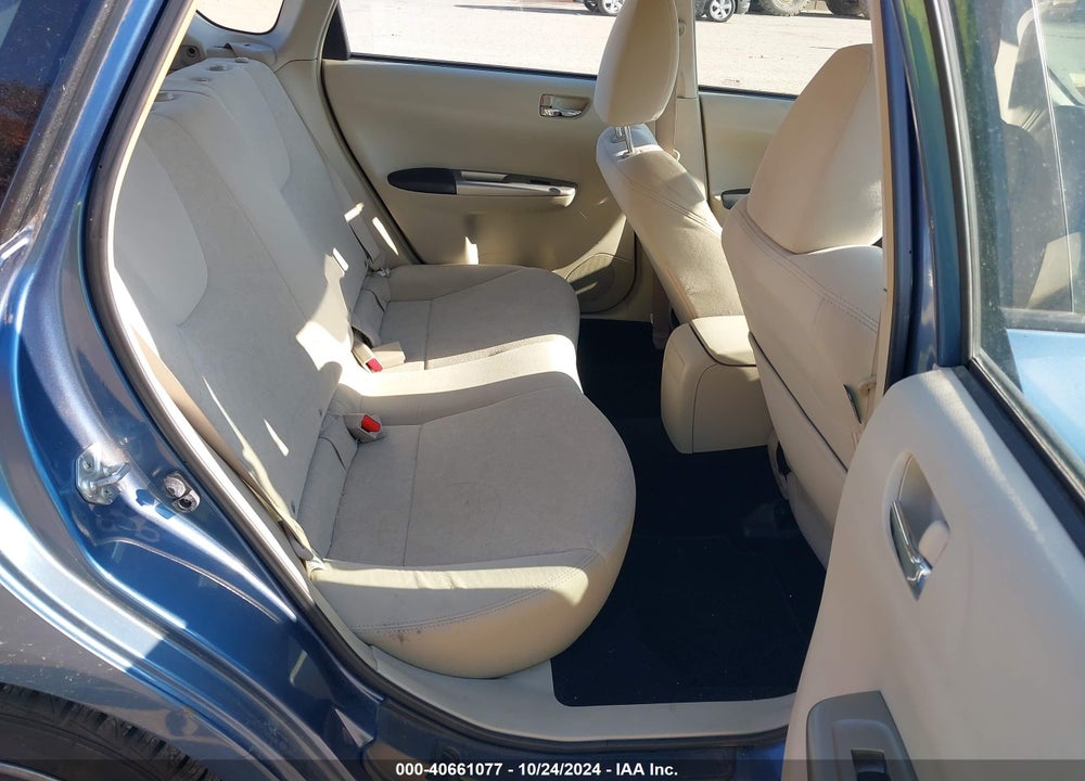 2009 SUBARU IMPREZA 2.5I VIN: JF1GH61699G815014