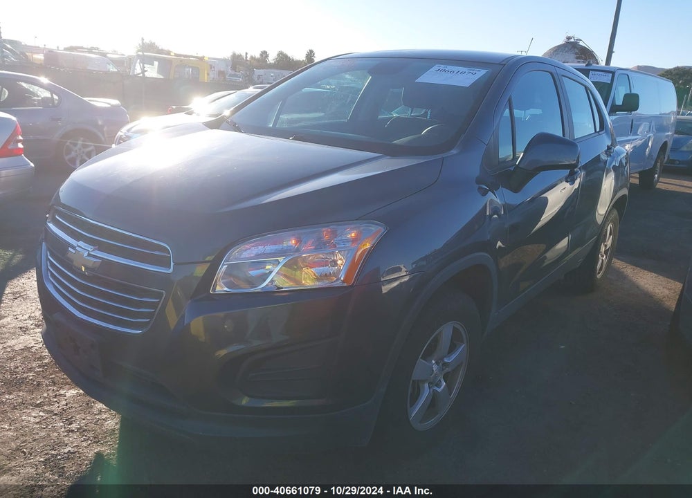 2016 CHEVROLET TRAX 1LS VIN: 3GNCJNSB2GL120375