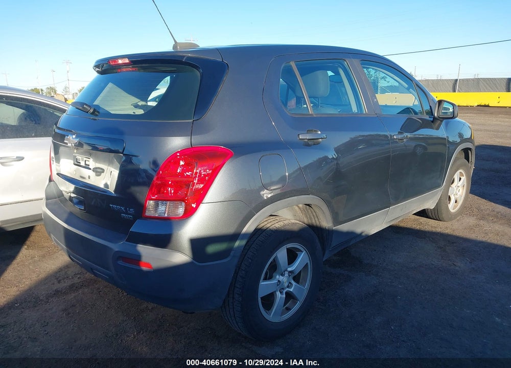 2016 CHEVROLET TRAX 1LS VIN: 3GNCJNSB2GL120375