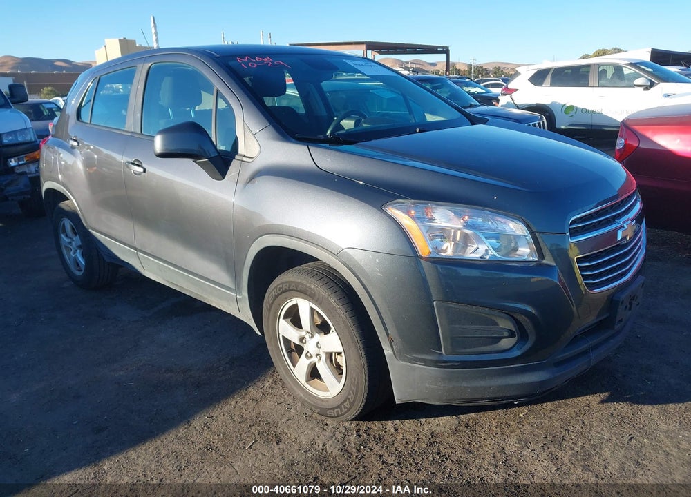 2016 CHEVROLET TRAX 1LS VIN: 3GNCJNSB2GL120375