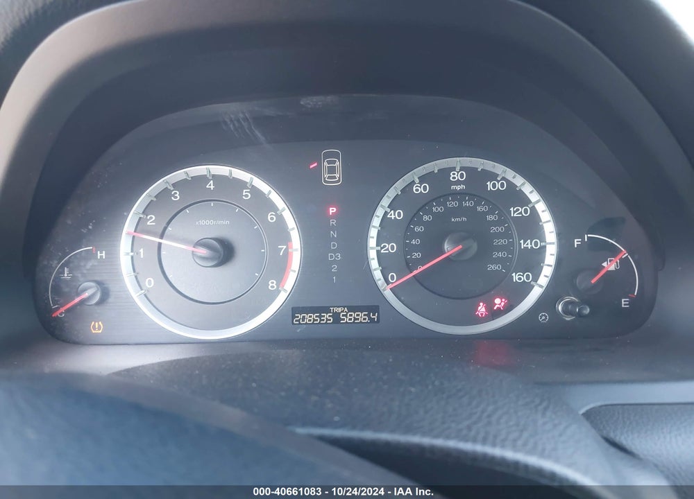 2009 HONDA ACCORD 2.4 LX VIN: 1HGCP26369A132615