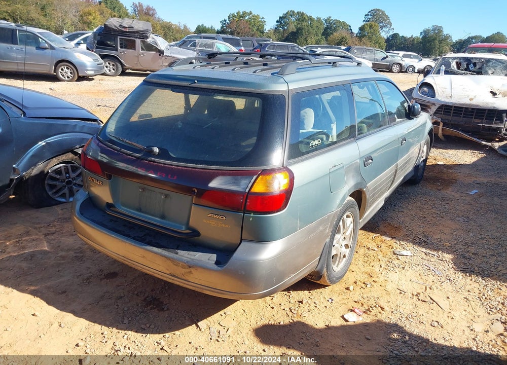 2003 SUBARU OUTBACK VIN: 4S3BH675837620435