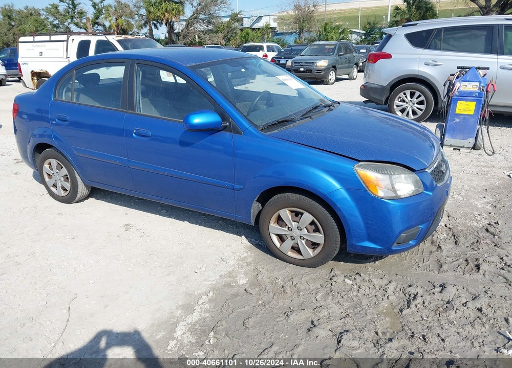 2010 KIA RIO LX VIN: KNADH4A32A6635386