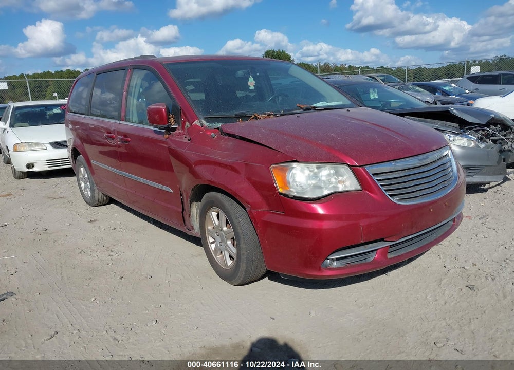 2012 CHRYSLER TOWN & COUNTRY TOURING VIN: 2C4RC1BG3CR409912