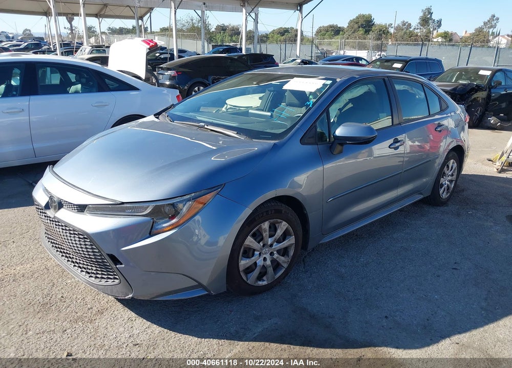 2020 TOYOTA COROLLA LE VIN: JTDEPRAE1LJ069522