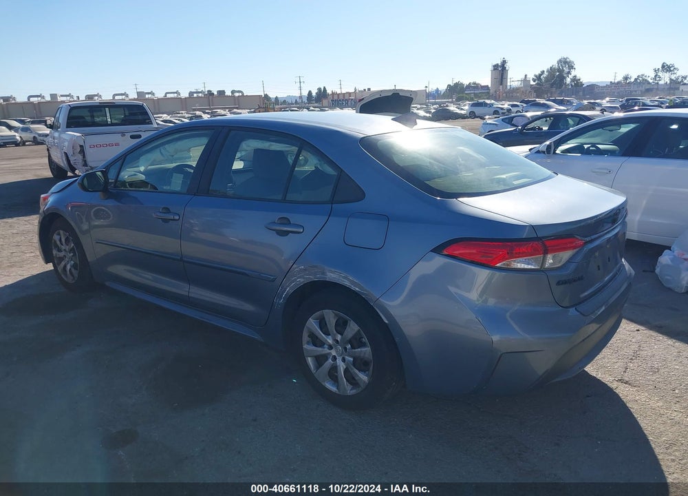 2020 TOYOTA COROLLA LE VIN: JTDEPRAE1LJ069522