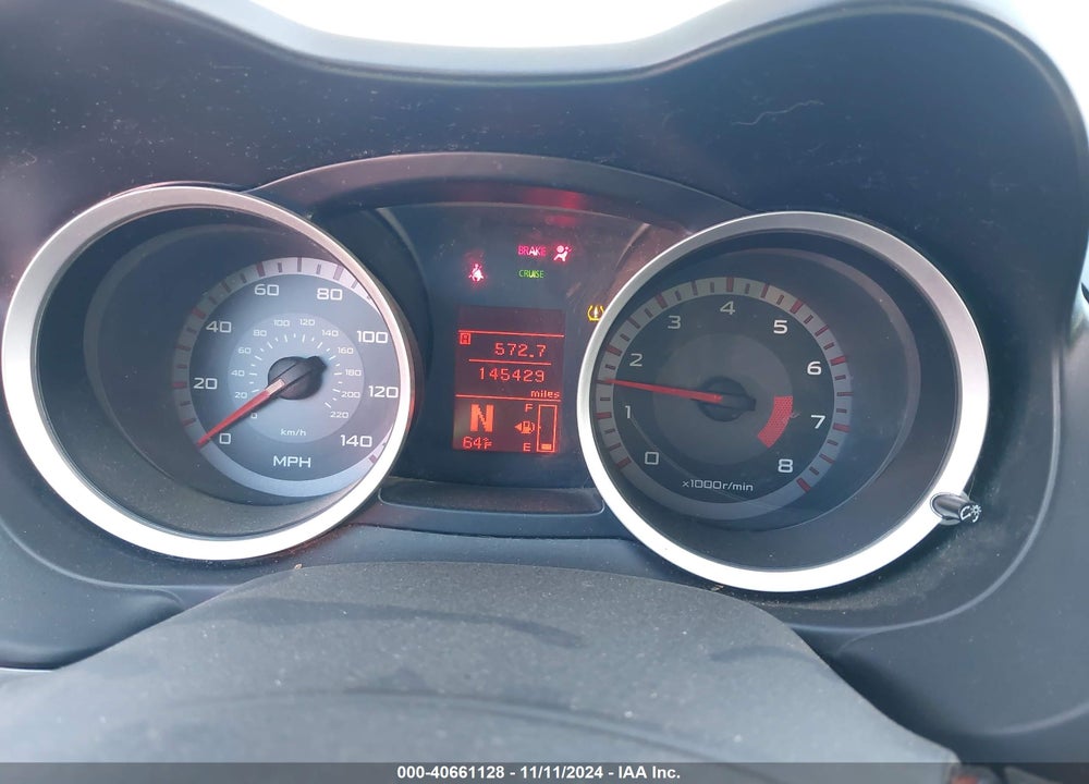 2008 MITSUBISHI LANCER DE/ES VIN: JA3AU26U08U003367