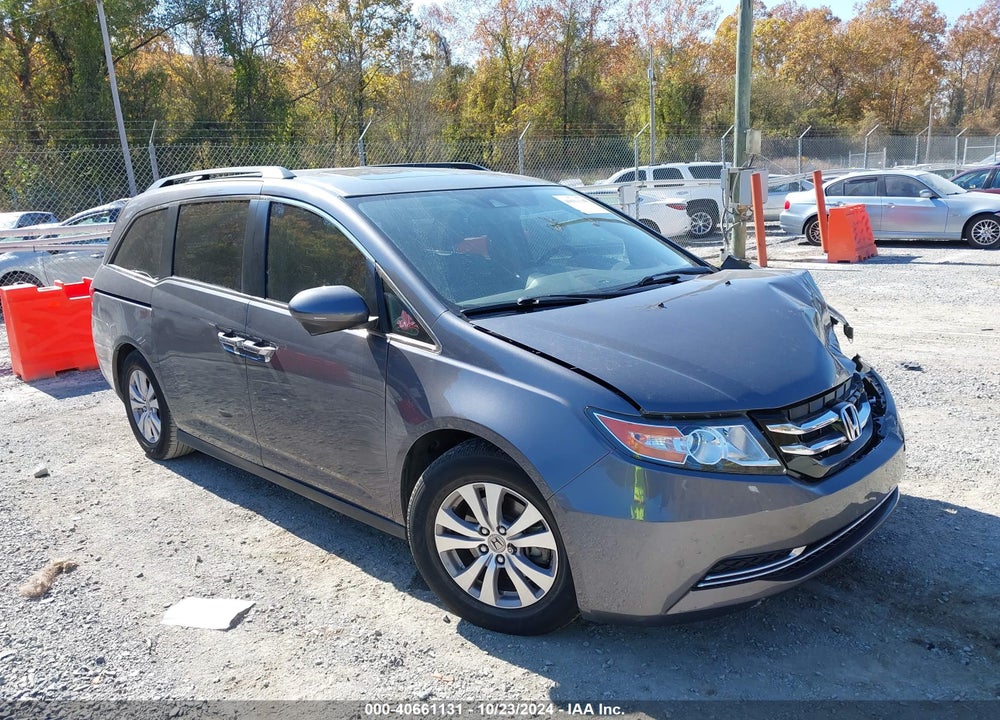 2014 HONDA ODYSSEY EX-L VIN: 5FNRL5H60EB020987
