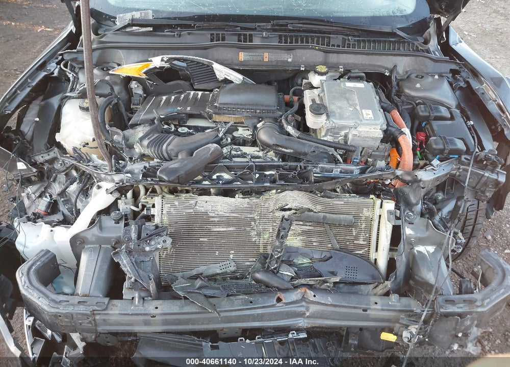 2019 FORD FUSION HYBRID SEL VIN: 3FA6P0MU2KR196745