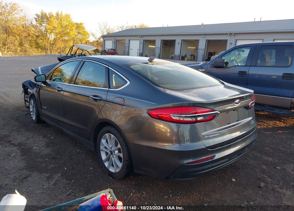2019 FORD FUSION HYBRID SEL VIN: 3FA6P0MU2KR196745