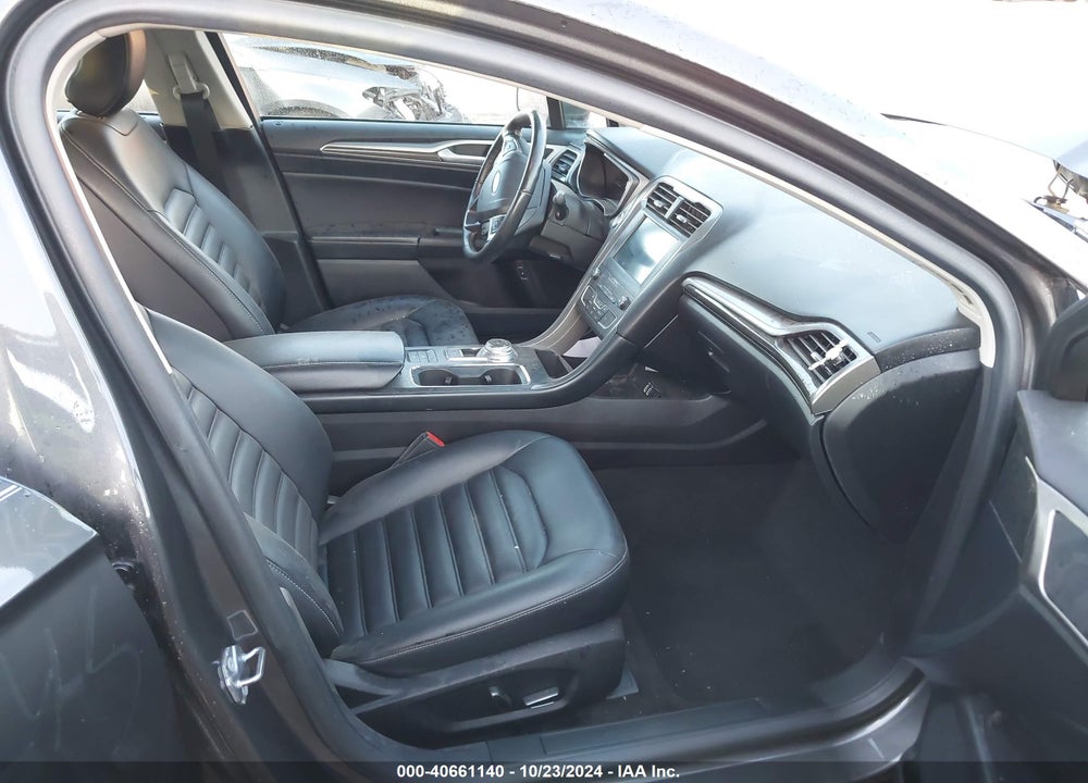 2019 FORD FUSION HYBRID SEL VIN: 3FA6P0MU2KR196745