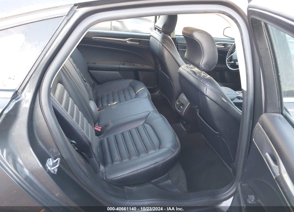 2019 FORD FUSION HYBRID SEL VIN: 3FA6P0MU2KR196745