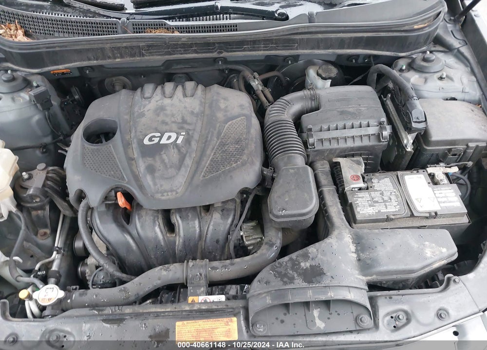 2014 HYUNDAI SONATA GLS VIN: 5NPEB4ACXEH933334