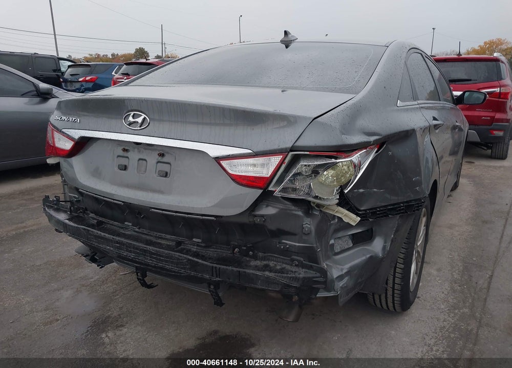 2014 HYUNDAI SONATA GLS VIN: 5NPEB4ACXEH933334