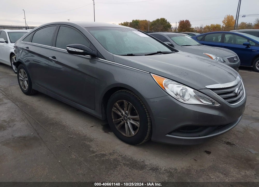 2014 HYUNDAI SONATA GLS VIN: 5NPEB4ACXEH933334