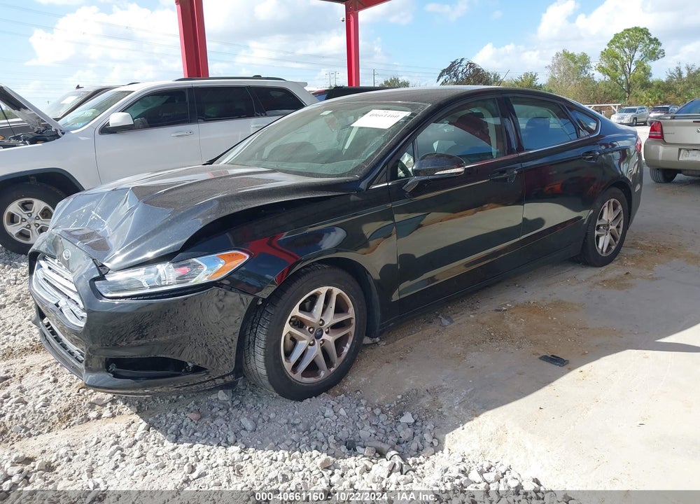 2016 FORD FUSION SE VIN: 3FA6P0H76GR364771