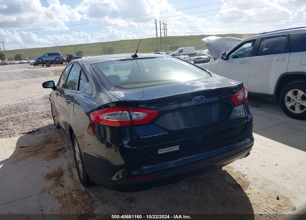 2016 FORD FUSION SE VIN: 3FA6P0H76GR364771