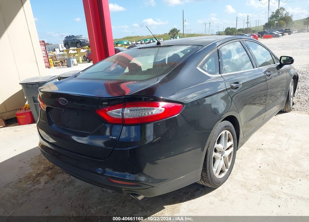 2016 FORD FUSION SE VIN: 3FA6P0H76GR364771