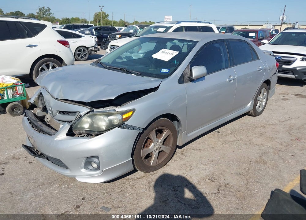 2011 TOYOTA COROLLA S VIN: 2T1BU4EE7BC592109