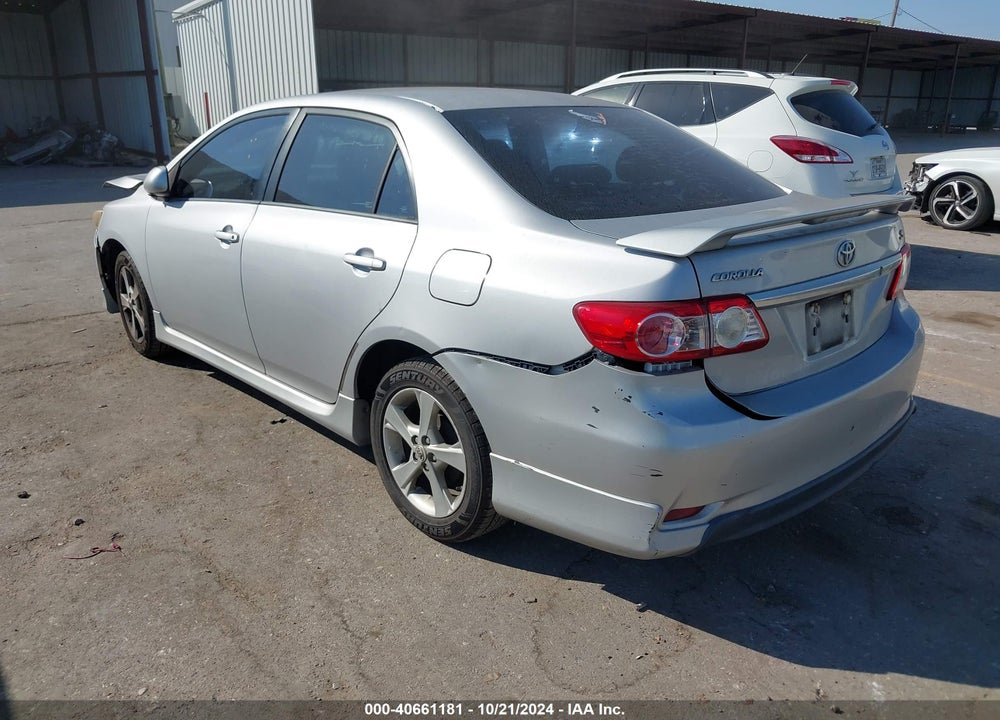 2011 TOYOTA COROLLA S VIN: 2T1BU4EE7BC592109