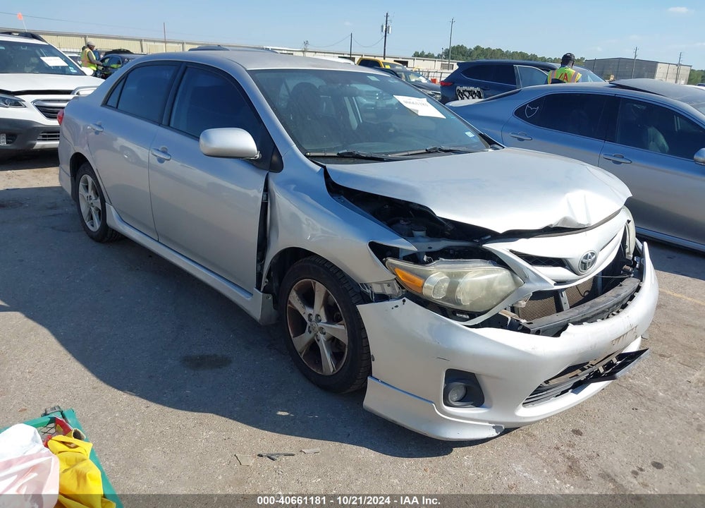 2011 TOYOTA COROLLA S VIN: 2T1BU4EE7BC592109