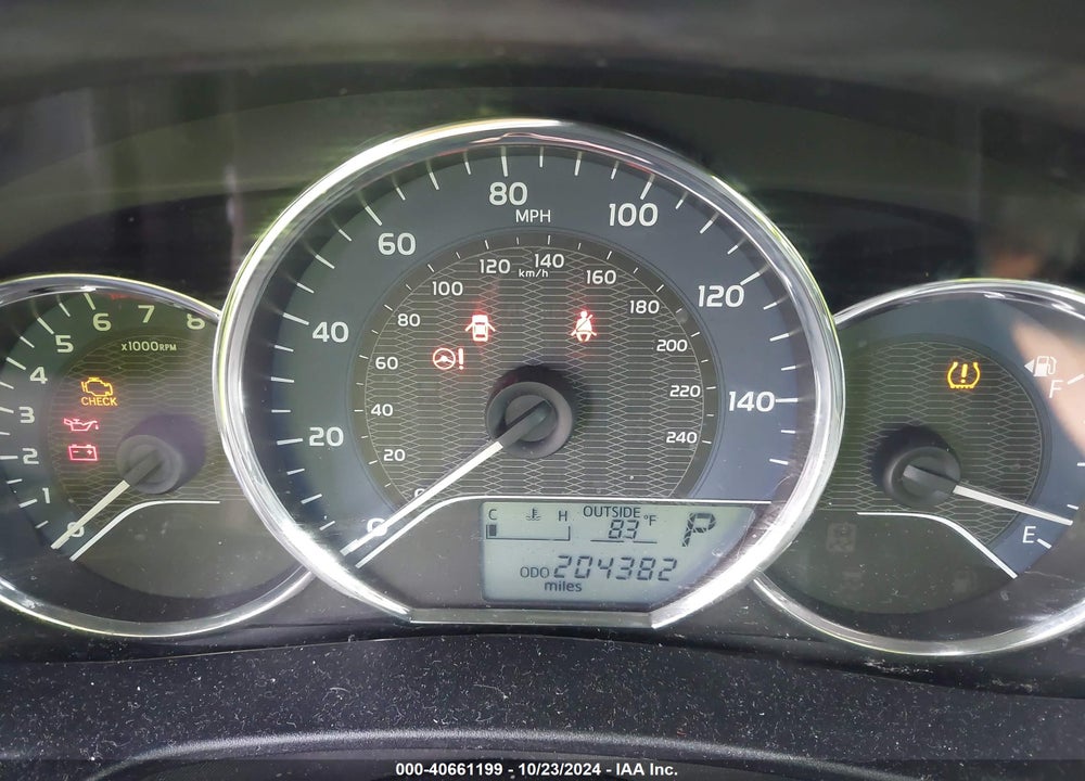 2014 TOYOTA COROLLA L VIN: 5YFBURHE7EP107304