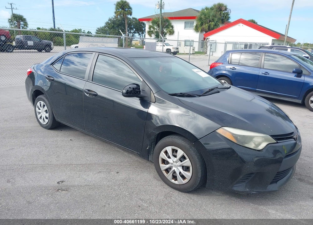 2014 TOYOTA COROLLA L VIN: 5YFBURHE7EP107304