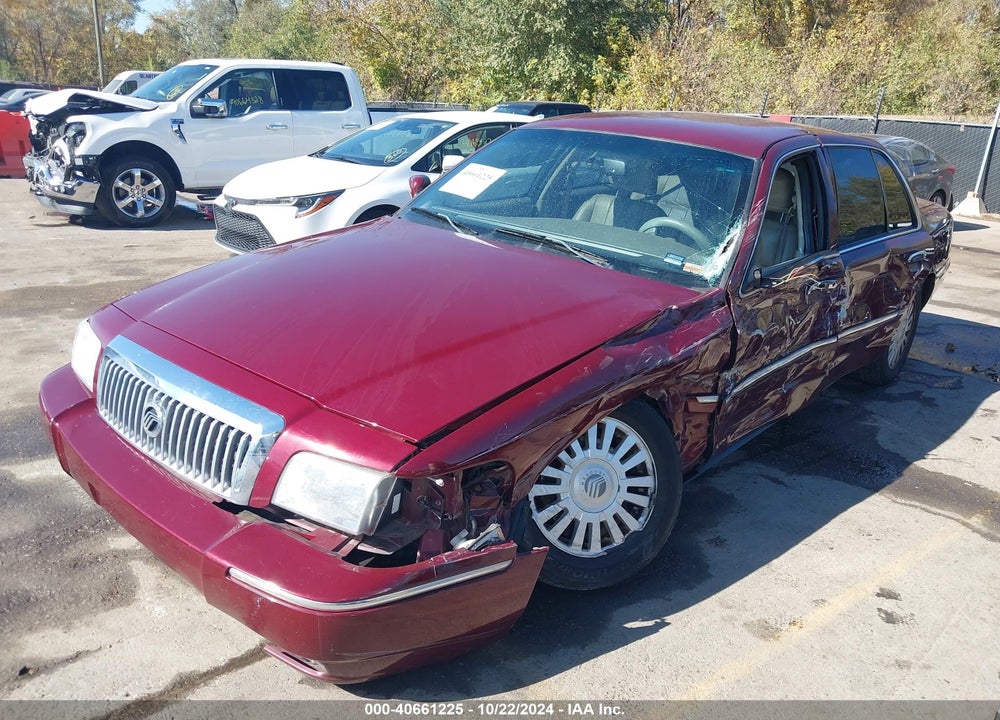 2008 MERCURY GRAND MARQUIS LS VIN: 2MEFM75V58X603629