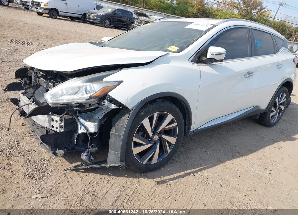 2016 NISSAN MURANO PLATINUM VIN: 5N1AZ2MH2GN104438